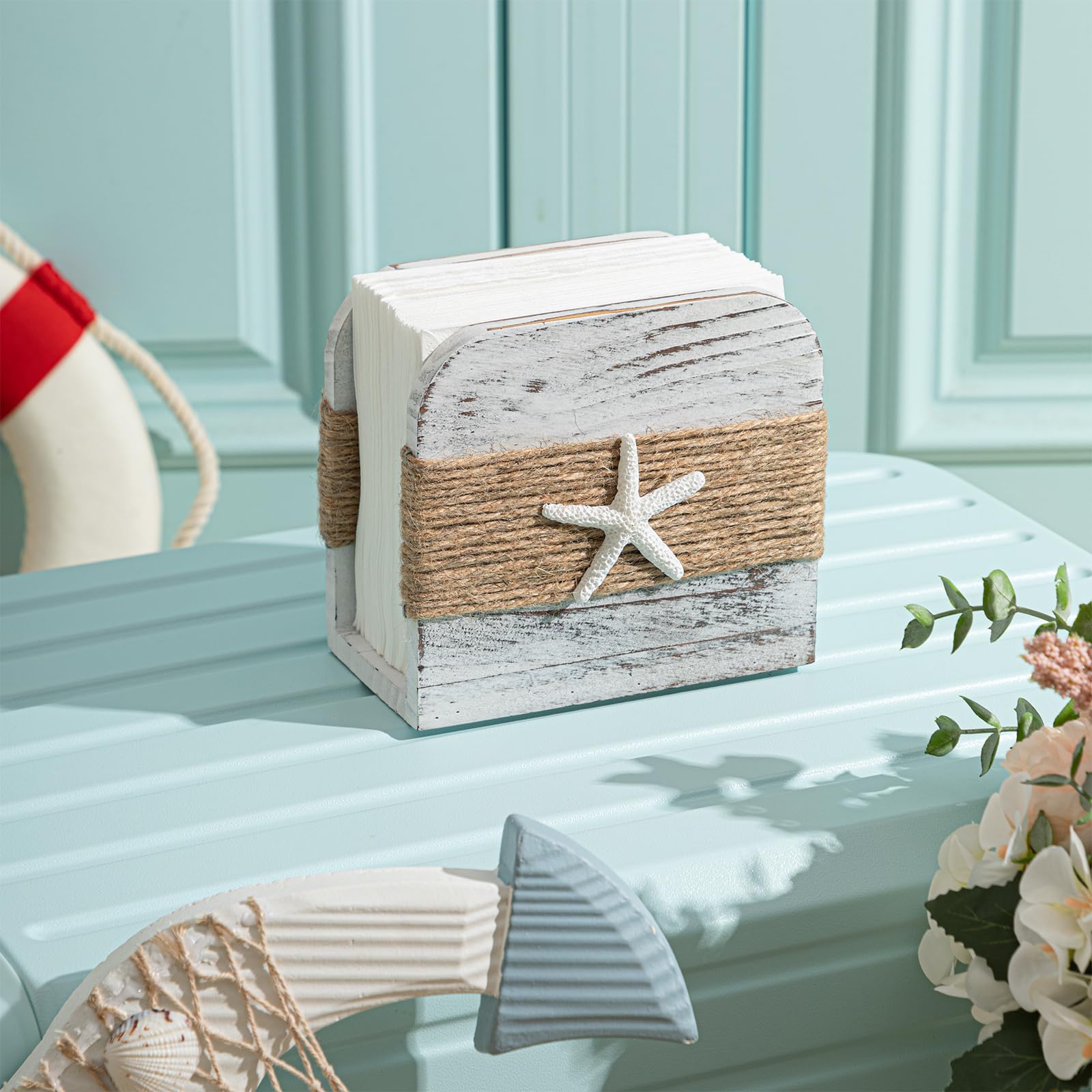Fiwochic porta-servilletas como regalo práctico para anfitriones y familias.