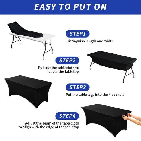 Mantel Fixwal con patas reforzadas de oxford para mayor durabilidad.