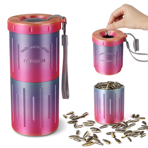 FIYEMNI taza de semillas de girasol compacta para snack limpio en viaje
