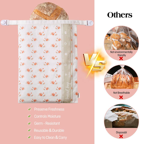 Diseño artesanal en bolsas FIZZBOP, regalo perfecto para panaderos.