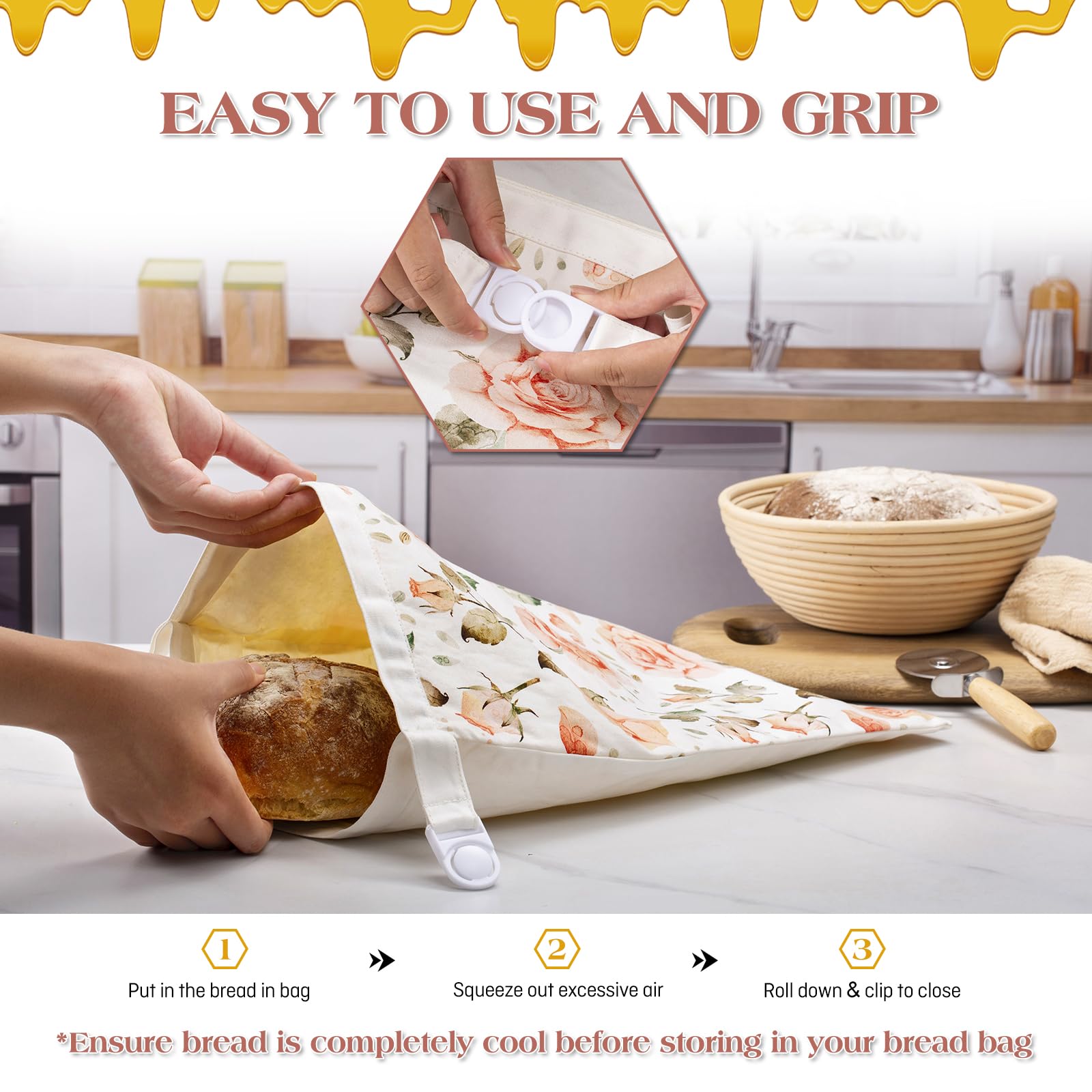 Bolsas FIZZBOP para recetas caseras, prolonga la vida útil.