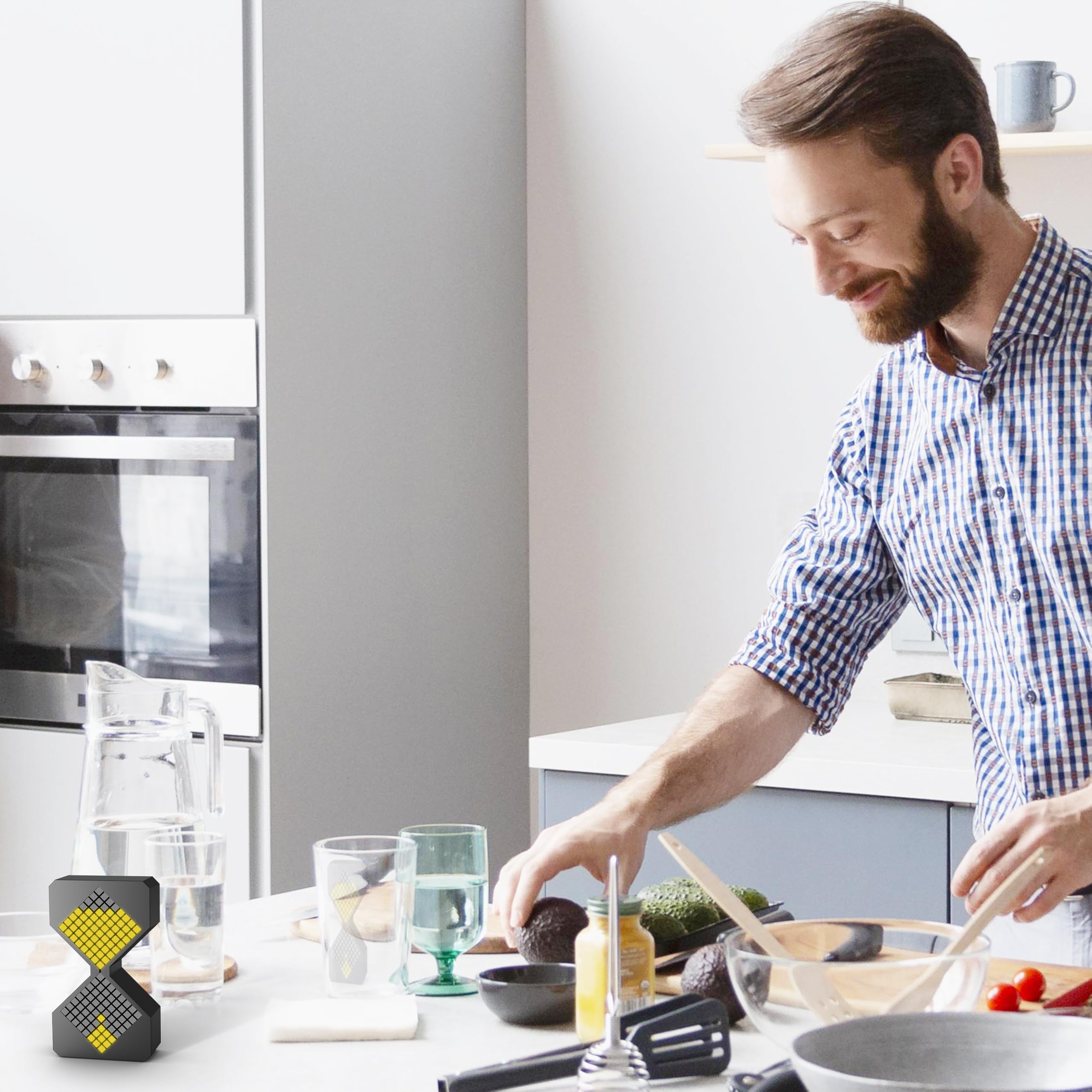 FJHEPERPOO brillo ajustable crea atmósfera suave en casa.