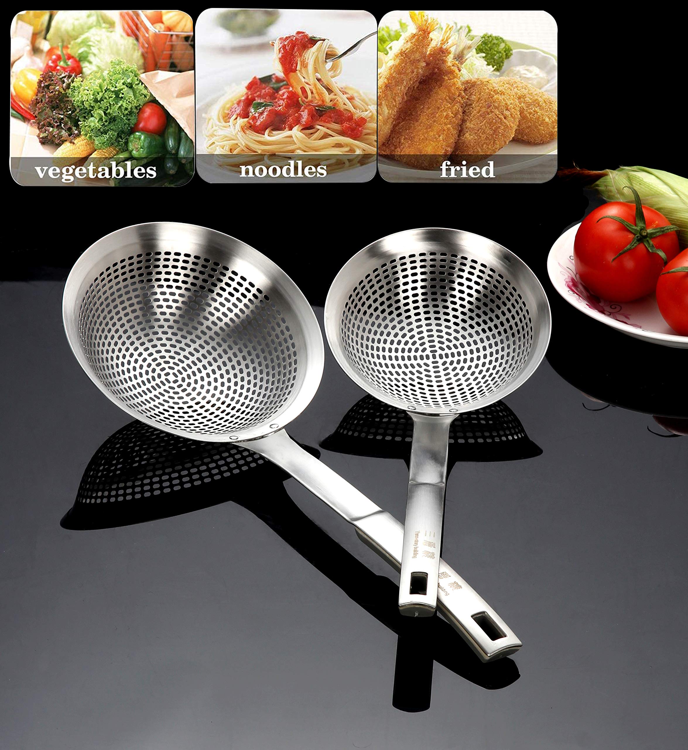 Espumadera FJNATINH para caldos y salsas con precisión.