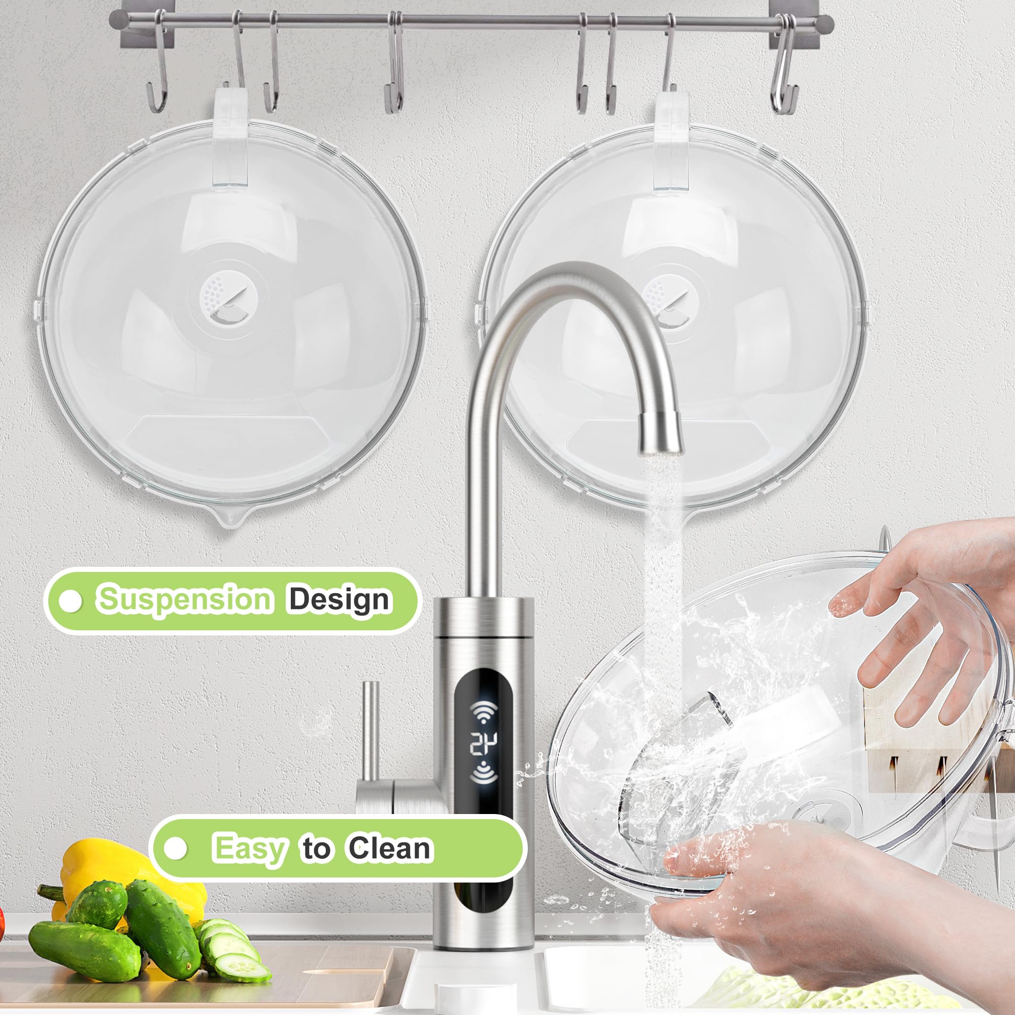 Fkprorjv apto para nevera y microondas rango amplio de temperatura