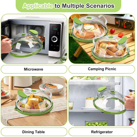 Fkprorjv material apto para alimentos y uso seguro en microondas.