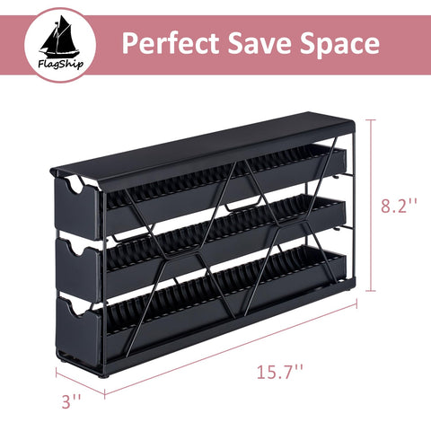 FlagShip porta-cápsulas Vertuo, montaje en pared, mejor organización de la cocina.