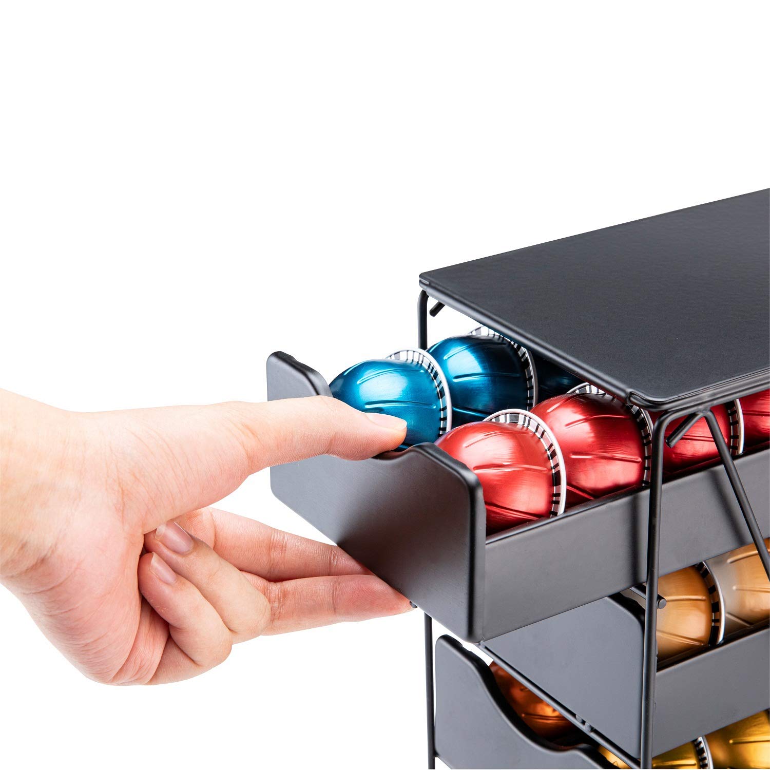 FlagShip superficie superior para tazas y accesorios, solución todo en uno.
