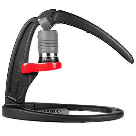 Flair Espresso Maker Classic, vista frontal para espresso en casa con crema rica