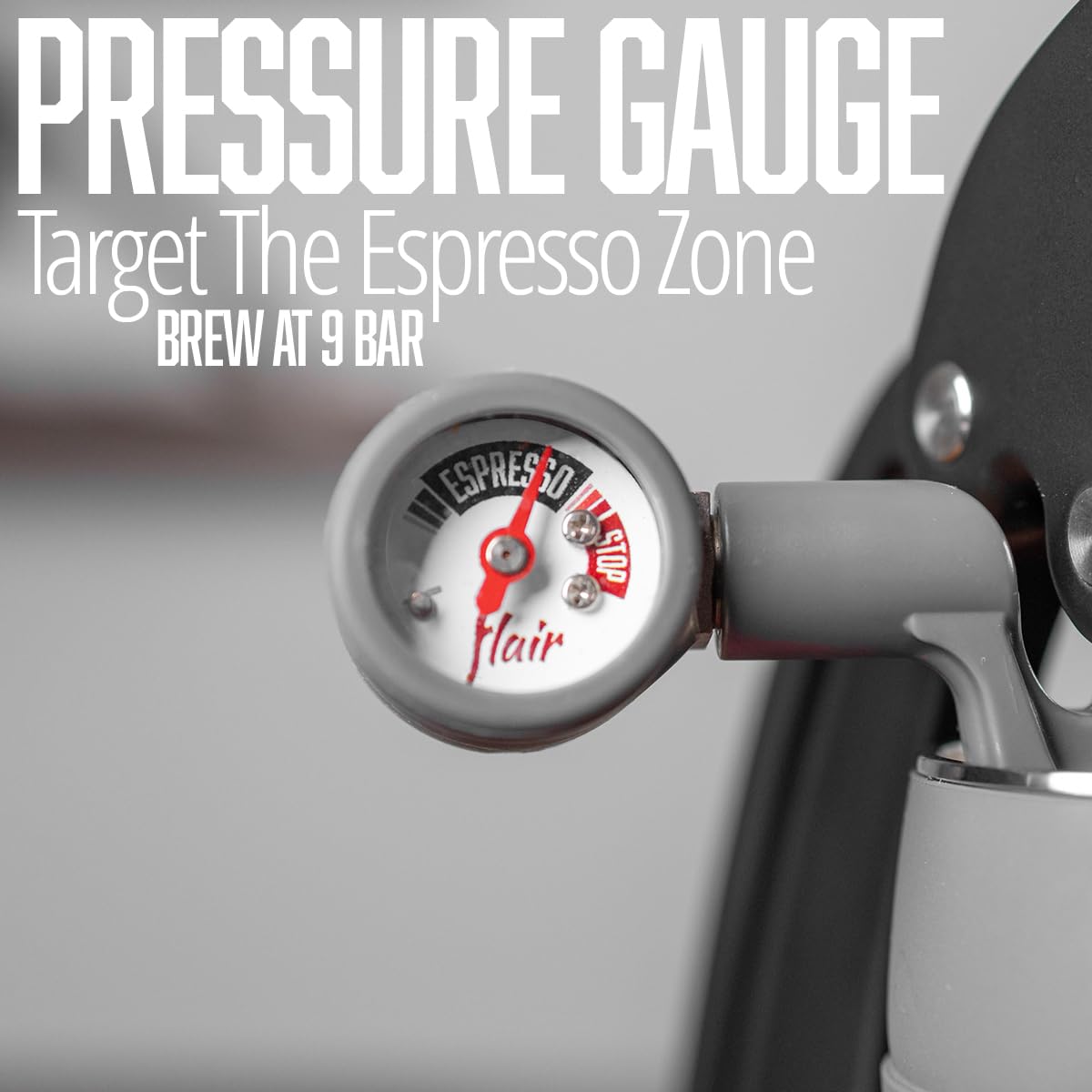 Flair Espresso Maker Classic, portafiltros 2 en 1 para extracción versátil