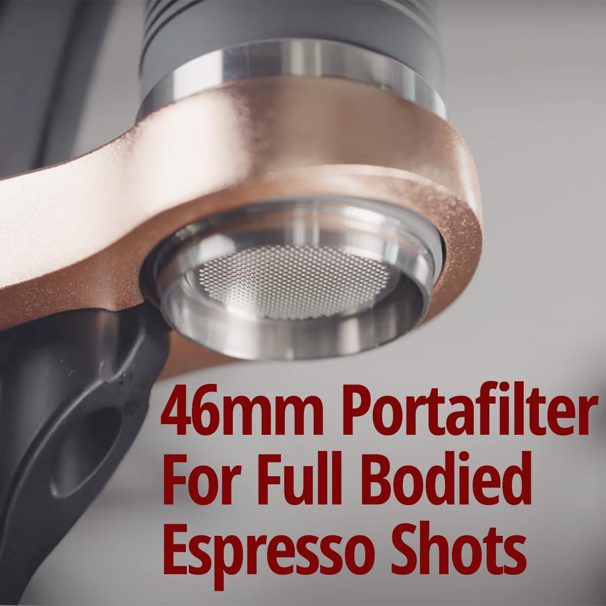 Flair UPDATED PRO 3 Negro, crema en espresso: observa la crema durante la extracción.