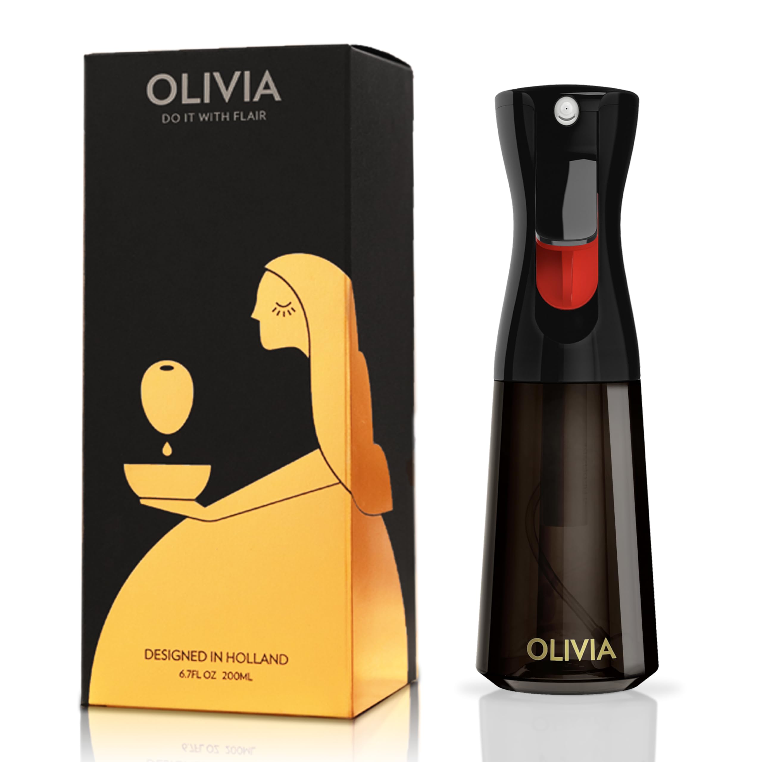 FLAIROSOL OLIVIA atomizador de aceite de 200 ml para control de porciones.