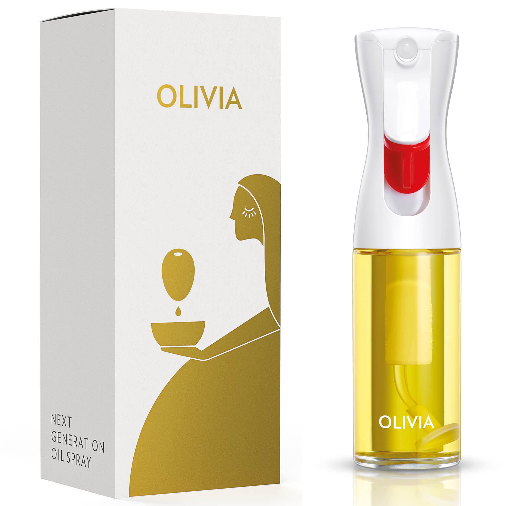 FLAIROSOL OLIVIA: botella de aceite para cocina con vertido preciso y control de porciones.