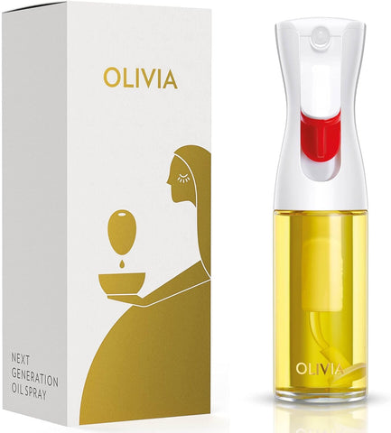 FLAIROSOL OLIVIA botella de vidrio para rociar con precisión al cocinar.
