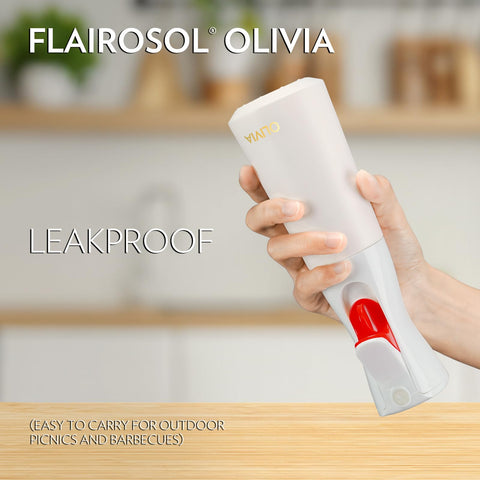 FLAIROSOL OLIVIA capacidad de 200 ml para uso diario.