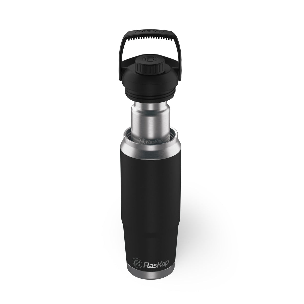 Flaskap FreePour: acople-6oz-interior para mezclar bebidas discretas en casa o fuera