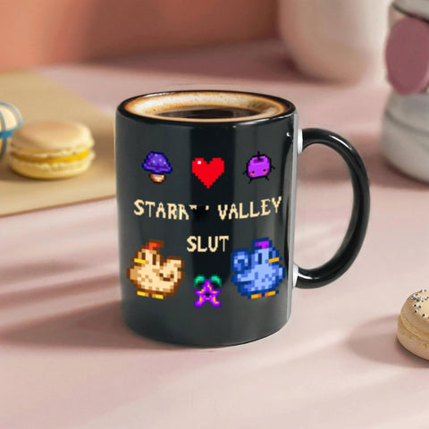 Flaskars taza cerámica 11oz, diseño vibrante que no se desvanece