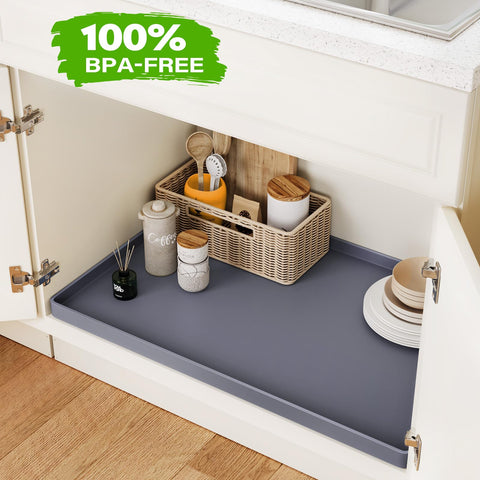FLATO Estera multifuncional para gabinetes y fregadero, uso en cocina y baño.