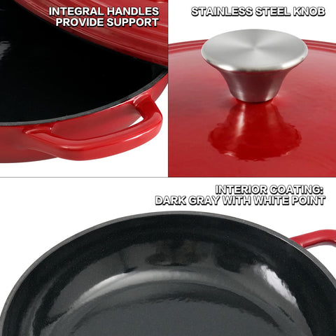 Flavehc Braiser mango ergonómico para agarre seguro y cómodo