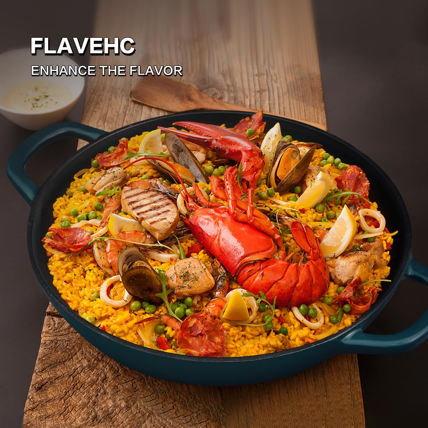 Limpieza fácil gracias al esmaltado de la cazoleta Flavehc.