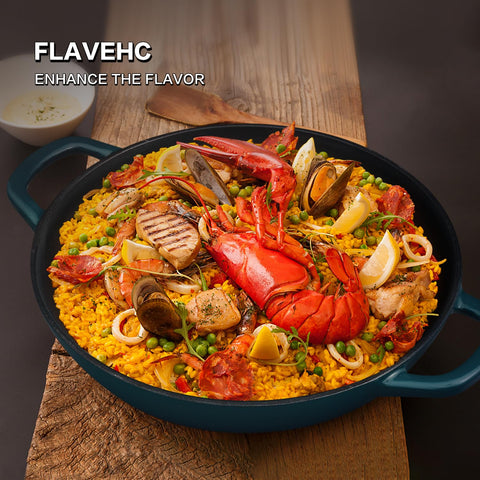 Limpieza fácil gracias al esmaltado de la cazoleta Flavehc.