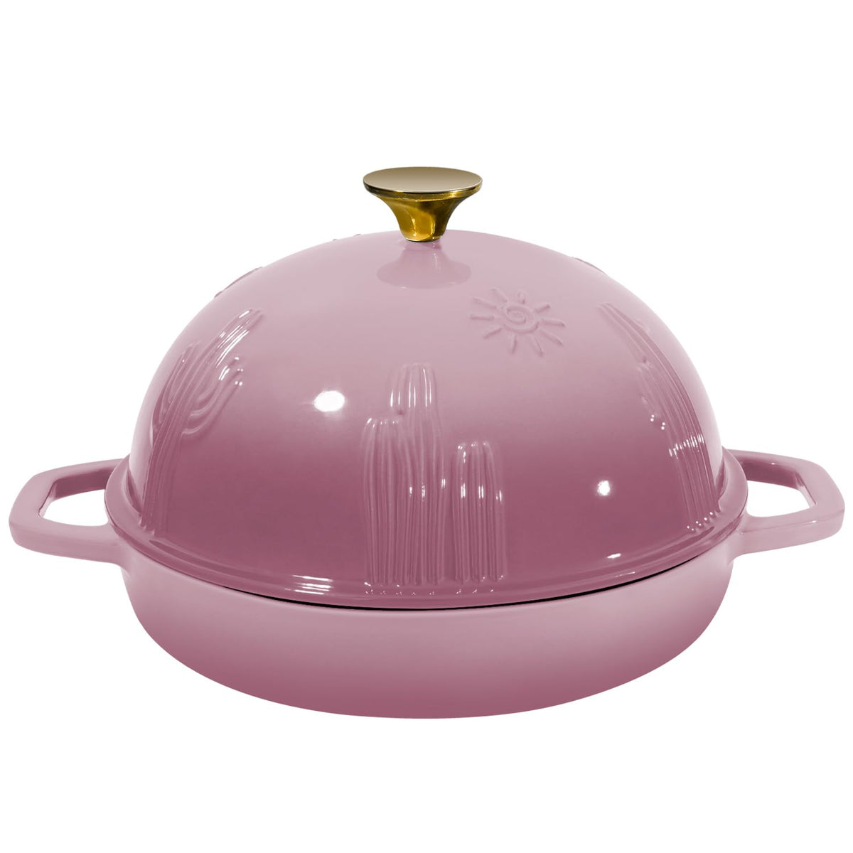 Flavehc Horno de pan de hierro, base poco profunda para colocar la masa con facilidad.