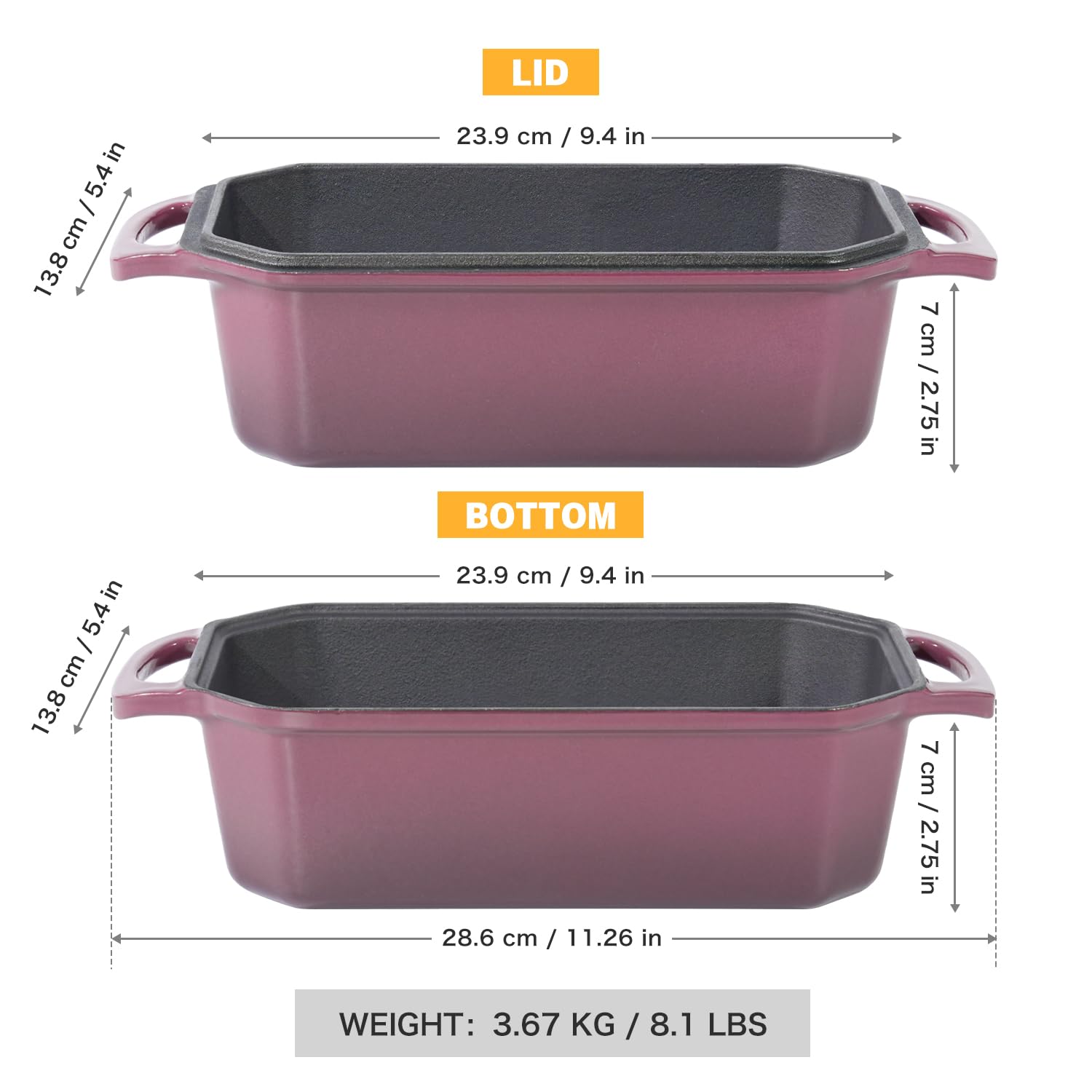 Diseño exterior colorido del Pan Flavehc que añade estilo a la cocina.