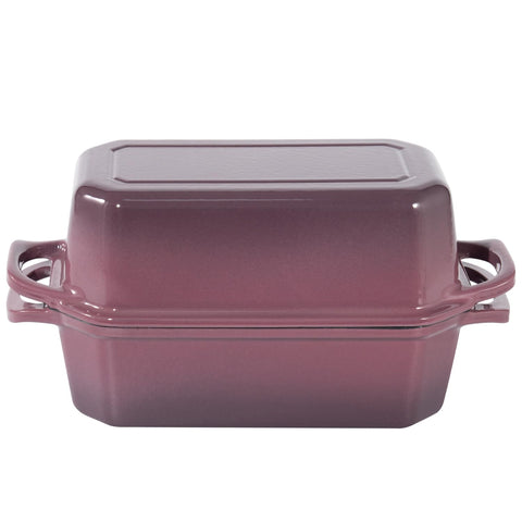 Interior esmaltado mate negro del pan Flavehc para limpieza fácil y antiadherencia.