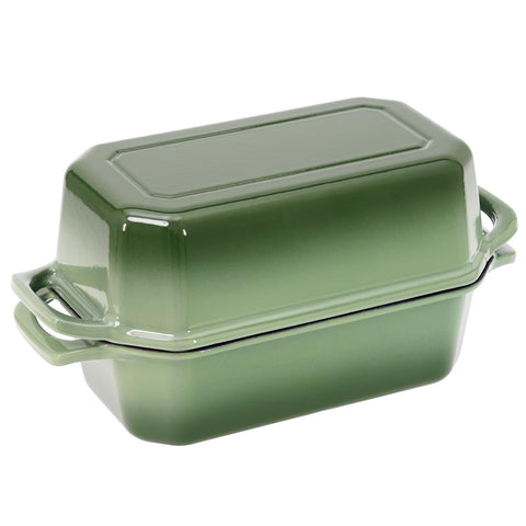 Interior esmaltado mate del pan Flavehc para limpieza sencilla y desmolde.