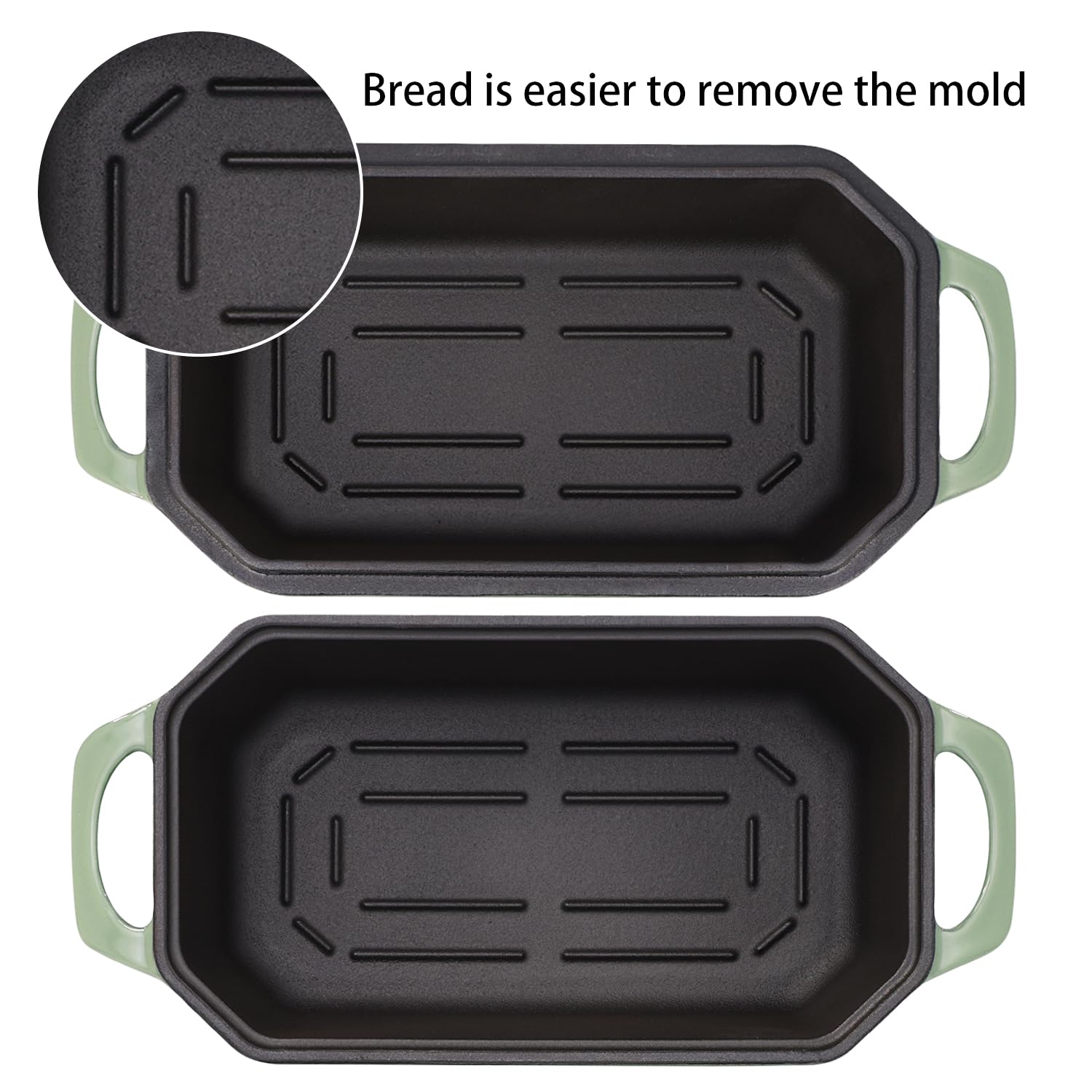 Uso en inducción del pan Flavehc, compatible con gas y horno.