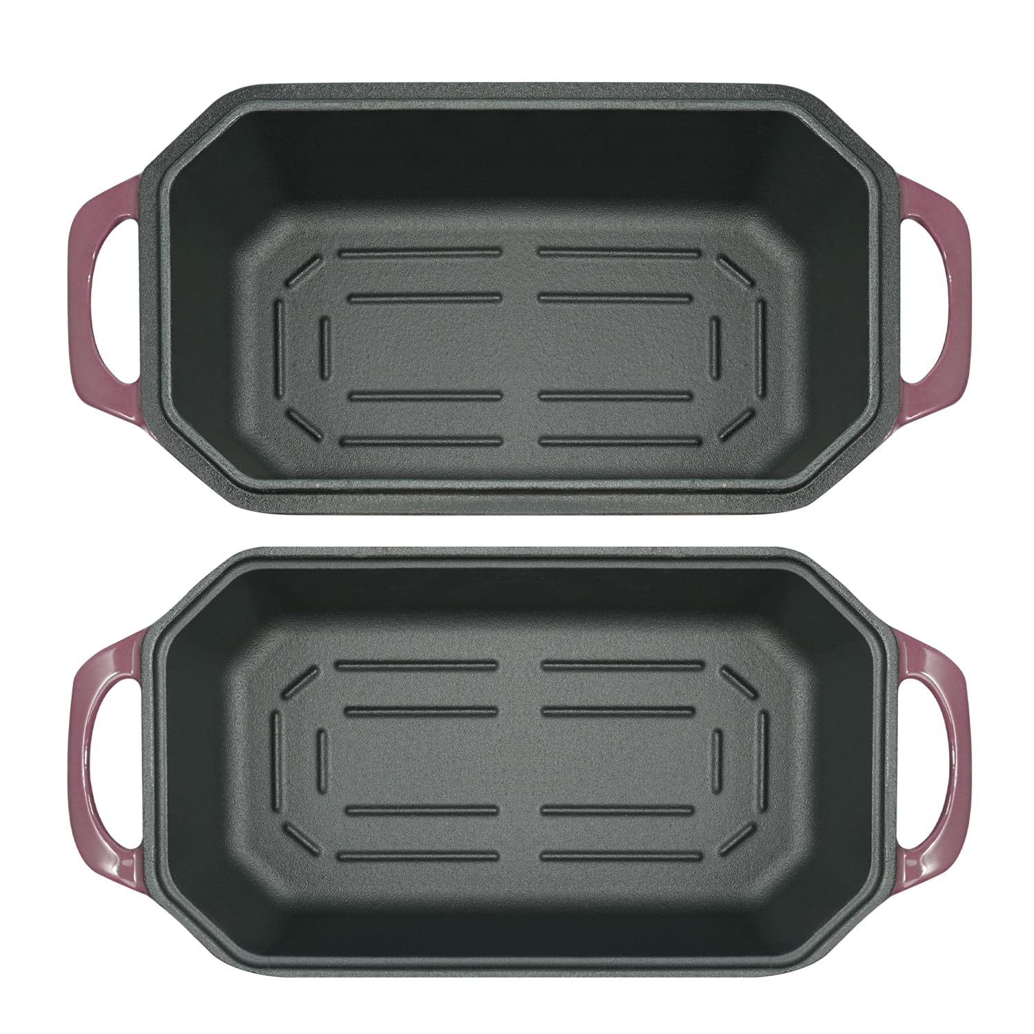 Mangos ergonómicos del Pan Flavehc para levantar con facilidad.