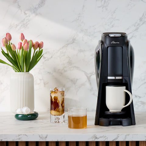 Flavia Aroma Brewer diseño compacto, perfecto para mostradores