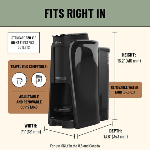 Flavia Aroma Brewer modo hielo, bebidas refrescantes