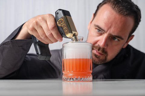 Kit Flavour Blaster Mini 2 para cocteles y experiencias sensoriales.