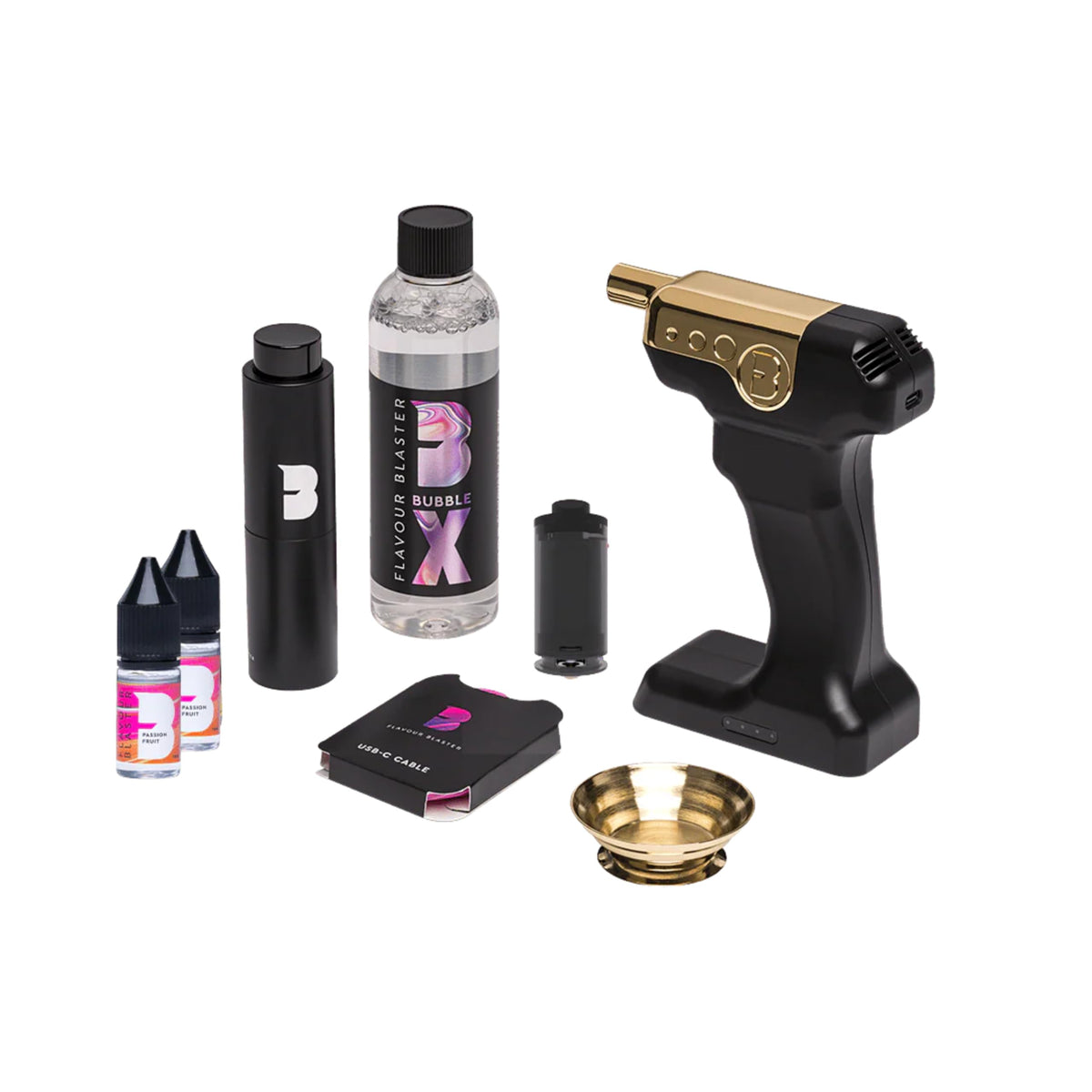 Flavour Blaster Mini 2 pistola de humo para cocteles con aromas.