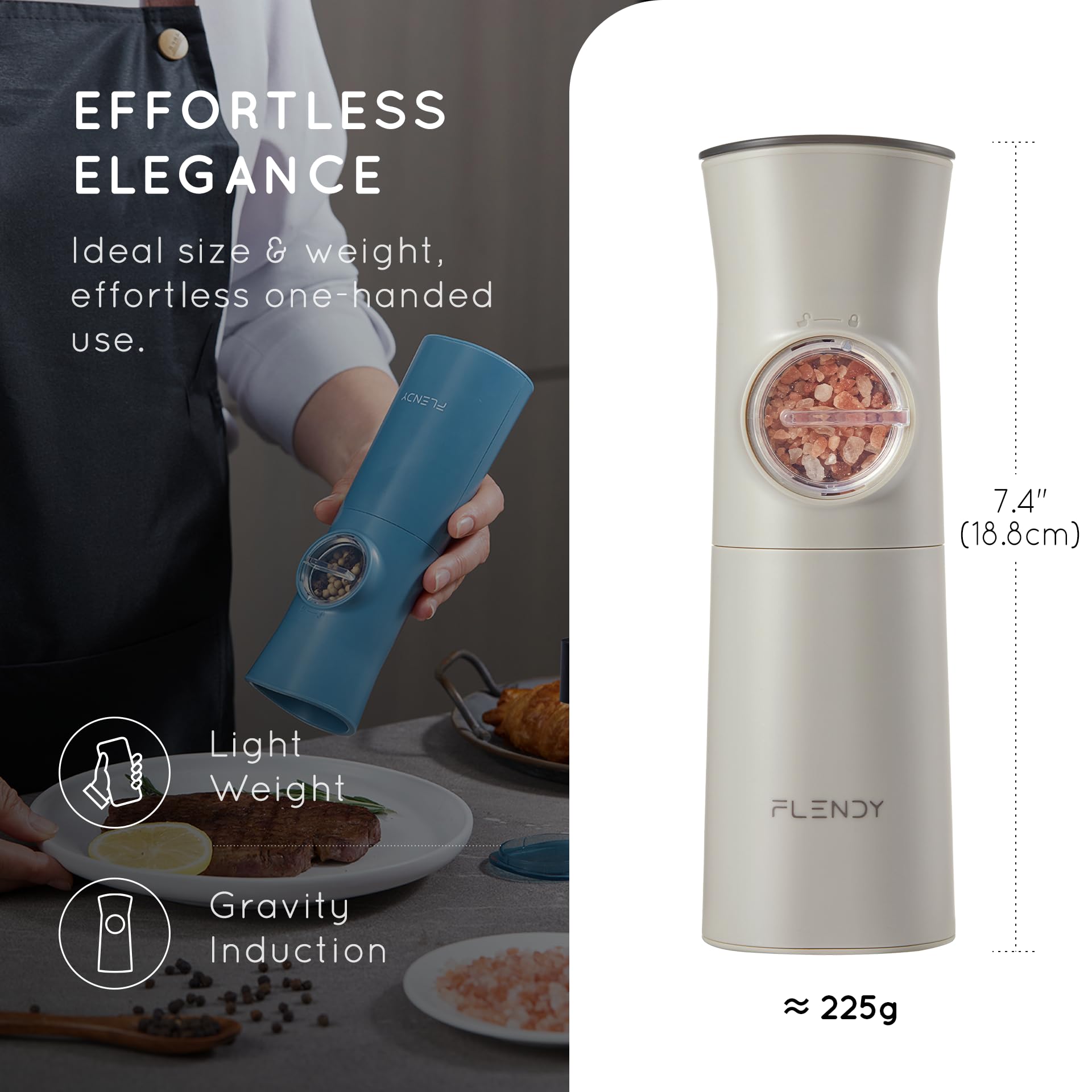 Flendy Gravity sensor de gravedad que activa el molido automáticamente