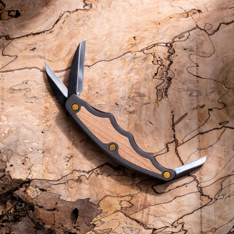 FLEXCUT Tri-Jack Pro: cuchillo detalle, precisión para tallado fino y acabado limpio