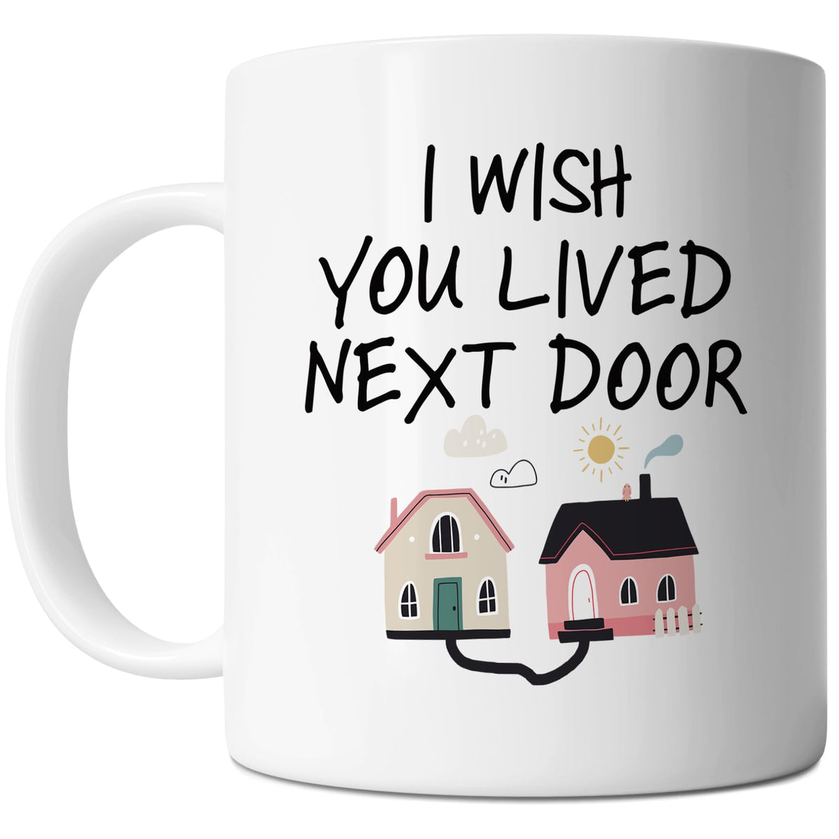 Taza FLEXISAVVY Mejor Amiga con mensaje para vivir junto a ti