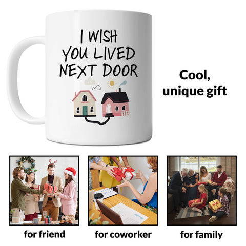 Rutina de café diaria con FLEXISAVVY, taza blanca atractiva