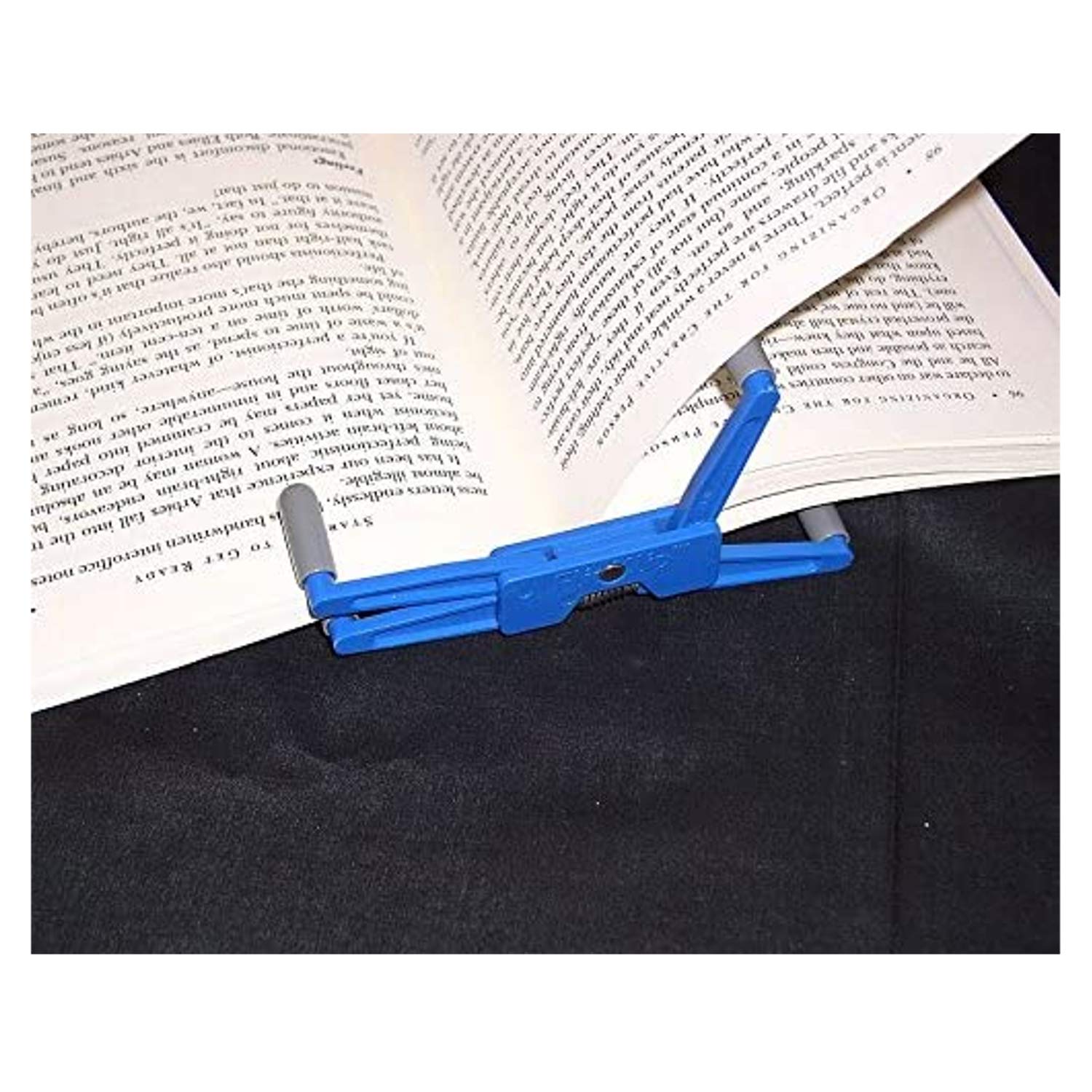 FlipKlip diseño ergonómico, agarre cómodo para cualquier libro.