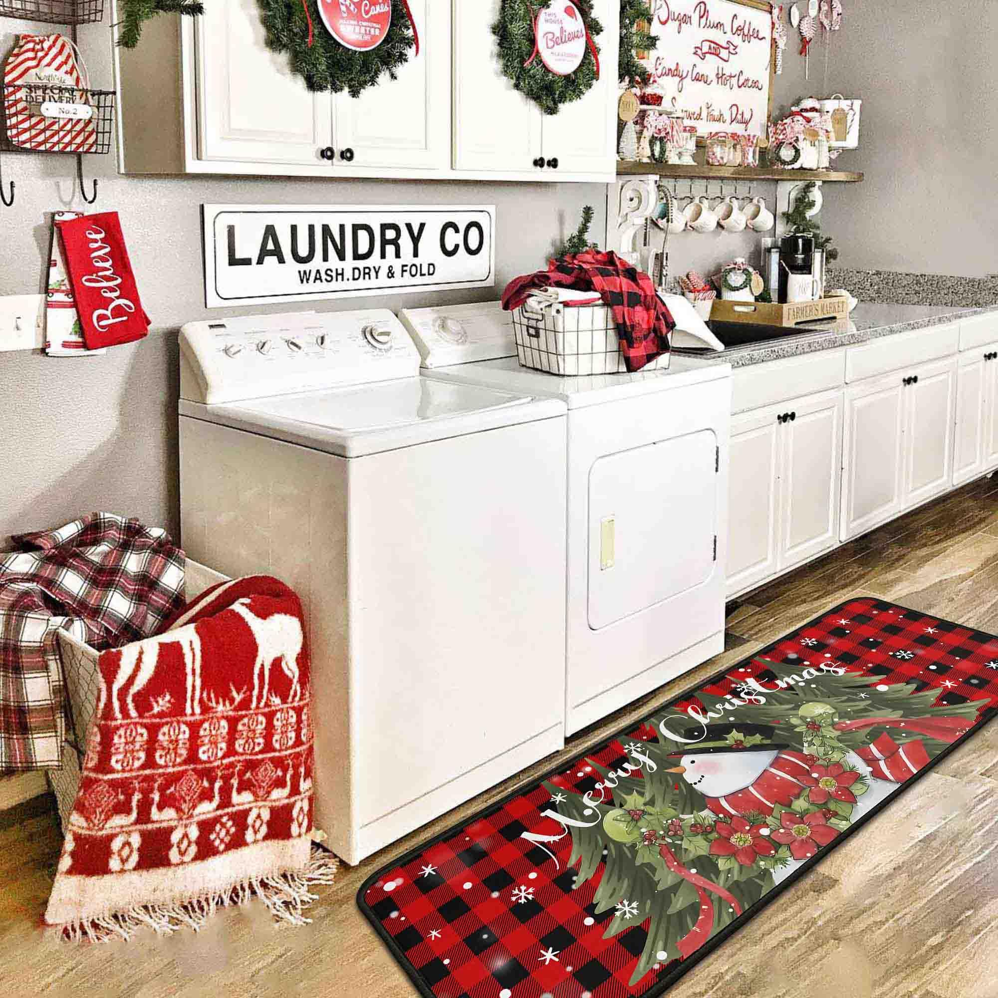 Conjunto de dos alfombras Flippana mejora la decoración y funcionalidad de la cocina.