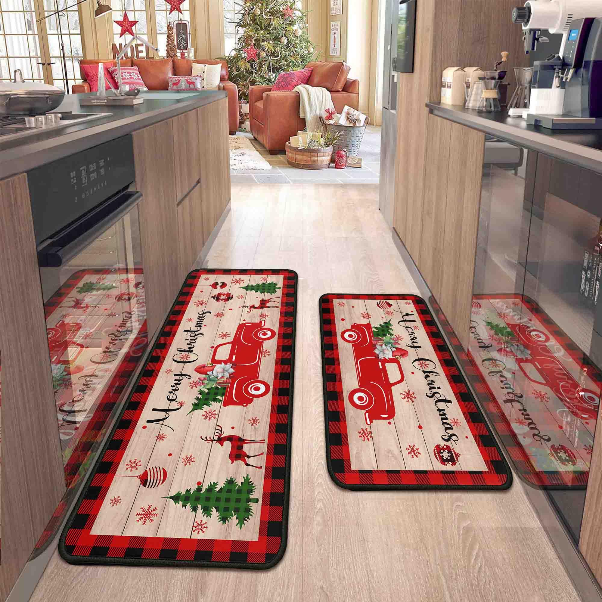 Alfombra Flippana 17x47-2, respaldo antideslizante para seguridad en la cocina.