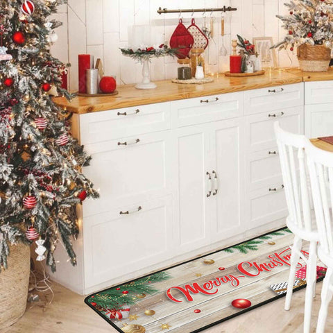 Alfombra Flippana de estilo navideño, perfecta para rincones festivos.