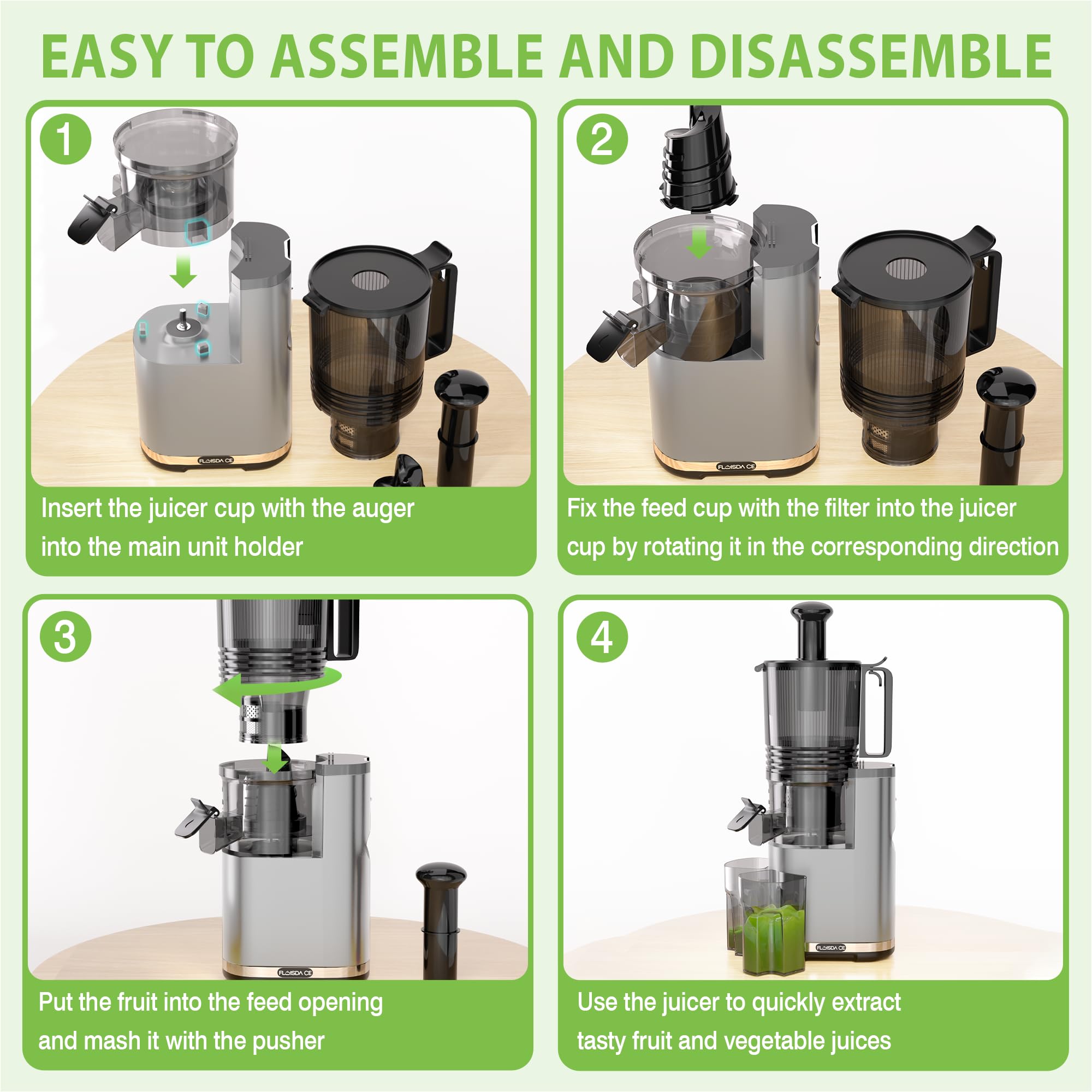 Floisdace filtro doble de acero separa pulpa y sedimento con eficacia