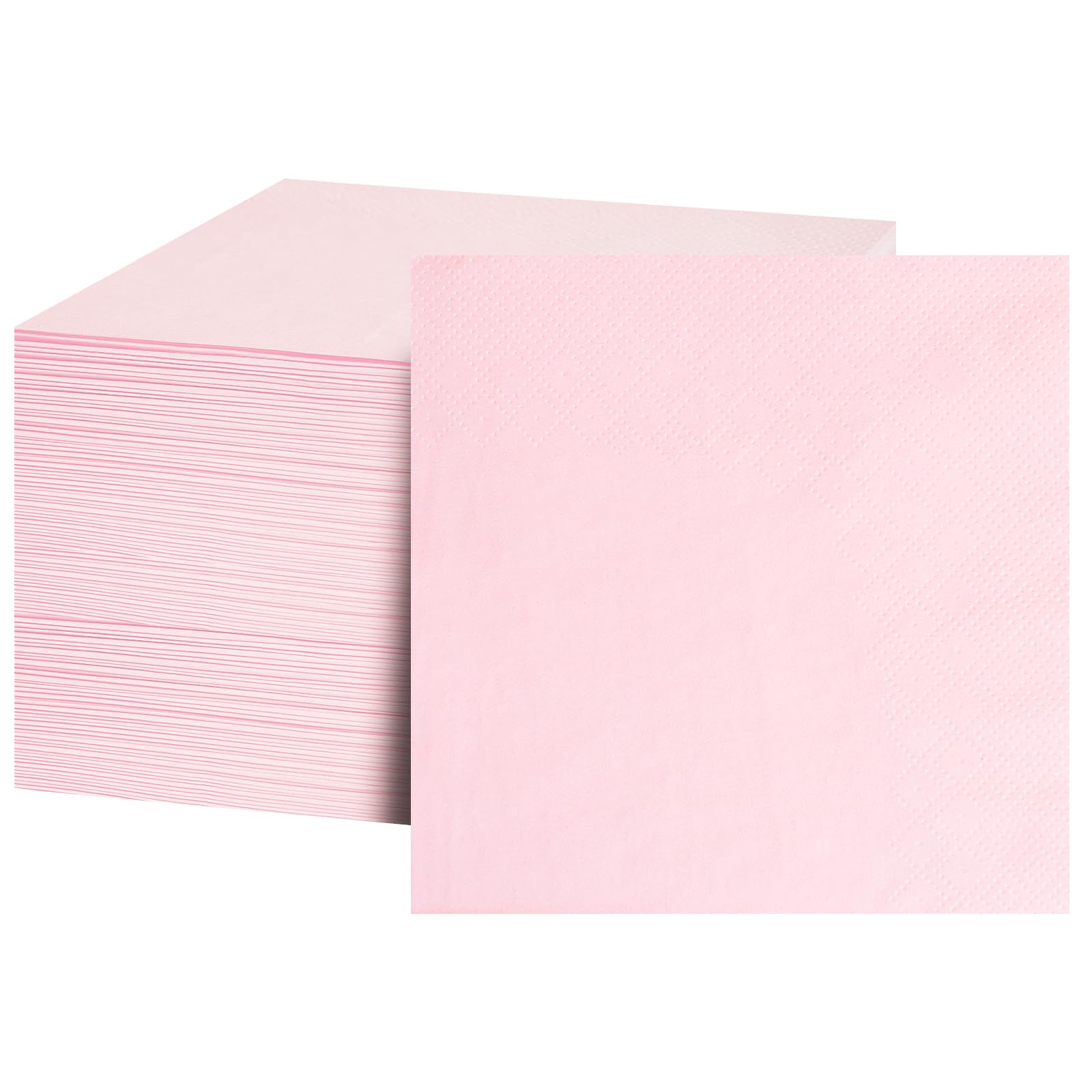 FLOWERCAT servilletas coctel rosas 5x5: ideal para proteger la mesa durante cócteles.