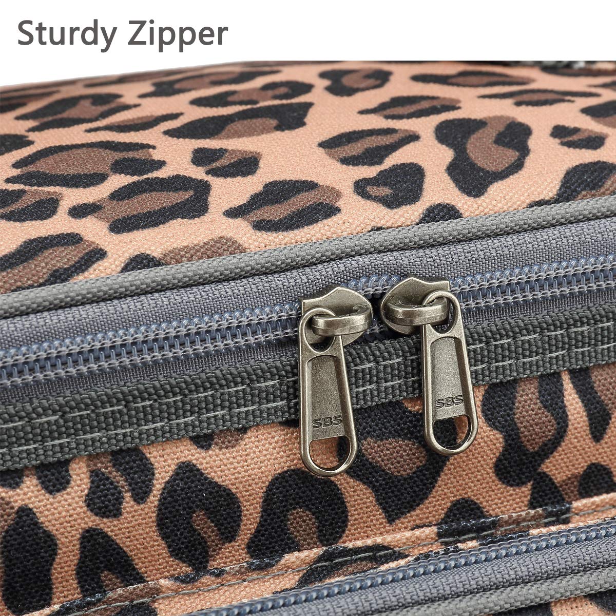 FlowFly bolsa Leopardo, perfecta para almuerzos escolares o de oficina