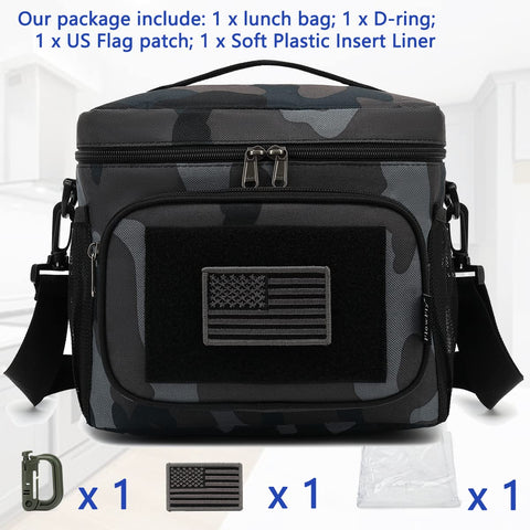 FlowFly asa cómoda para llevar la bolsa de almuerzo con facilidad.