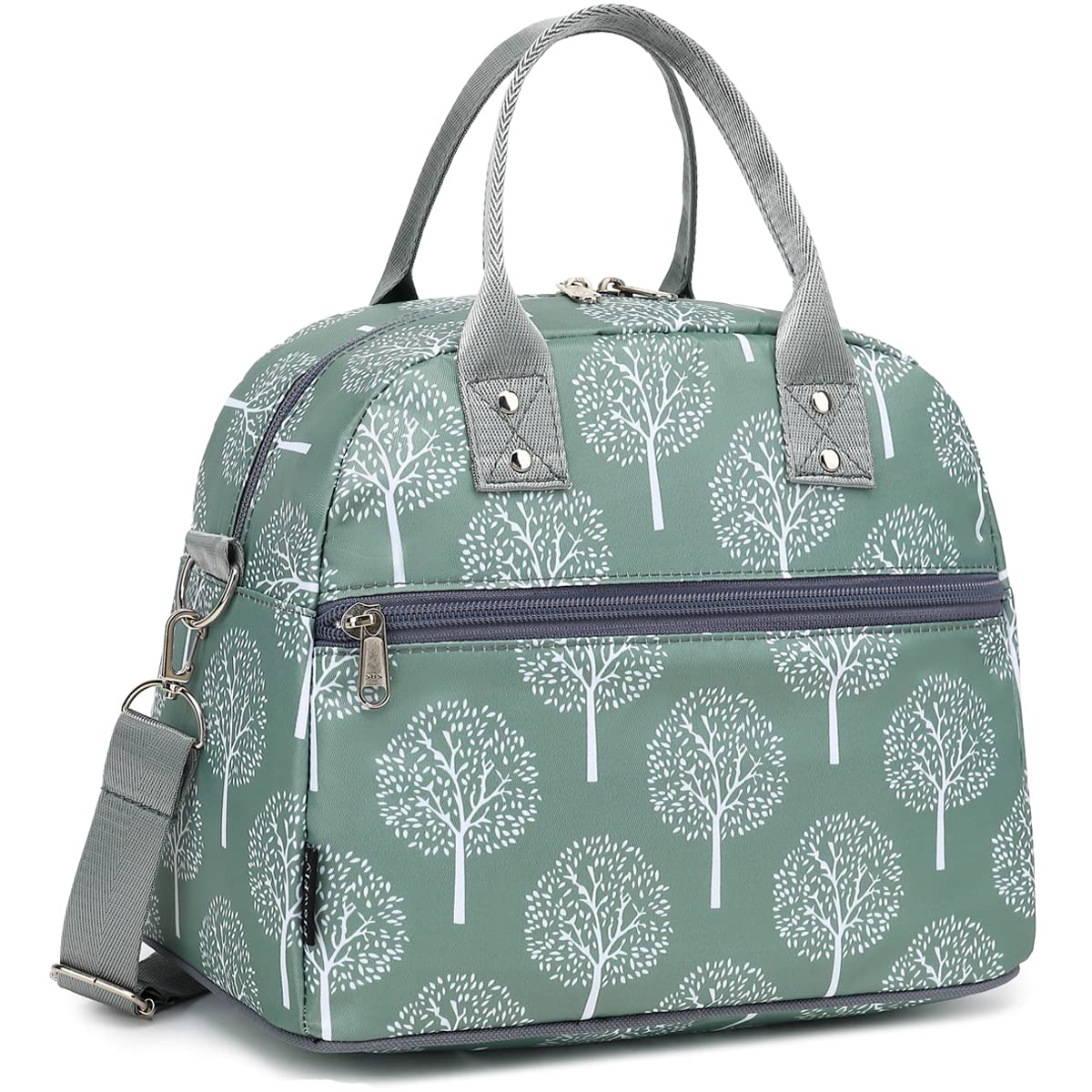 FlowFly bolsa almuerzo aislada con cierre, ideal para conservar la frescura durante el día.