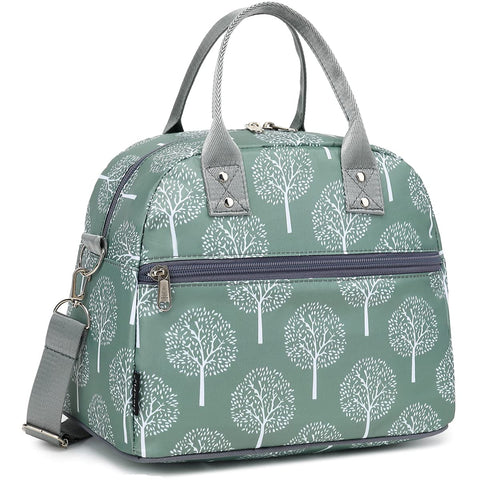 FlowFly bolsa almuerzo aislada con cierre, ideal para conservar la frescura durante el día.