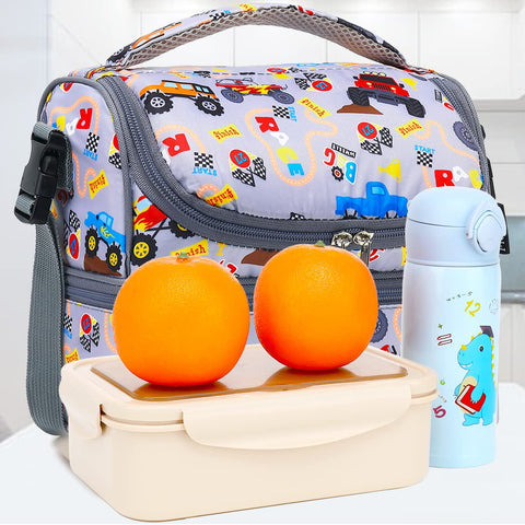 Ideal para escuela trabajo excursiones FlowFly bolsa de almuerzo.