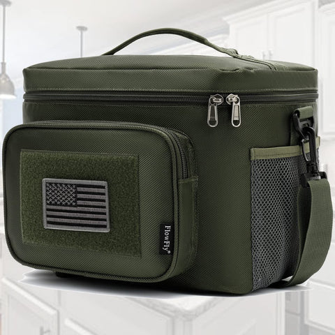 FlowFly bolsa para comidas escolares, trabajo o picnic, adaptable a planes.
